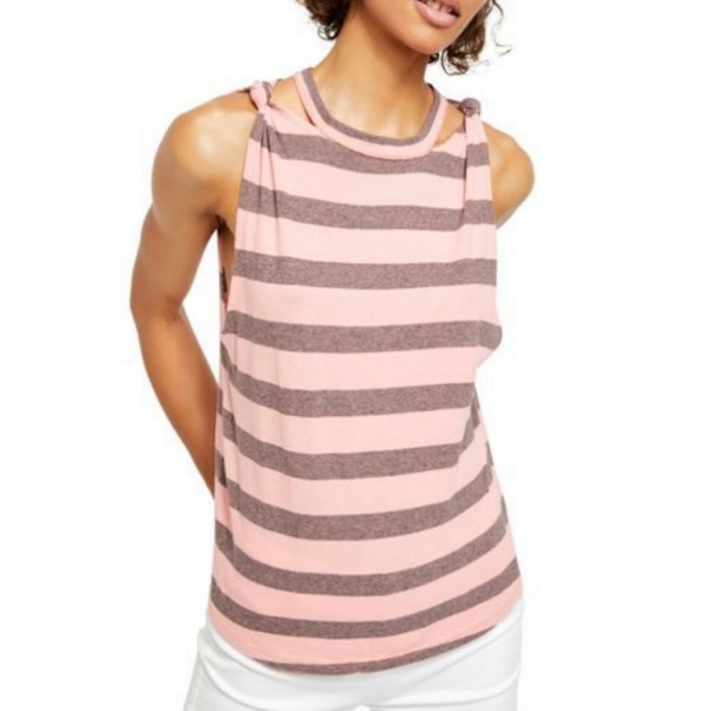 We the Free The Twist Striped Tank Top